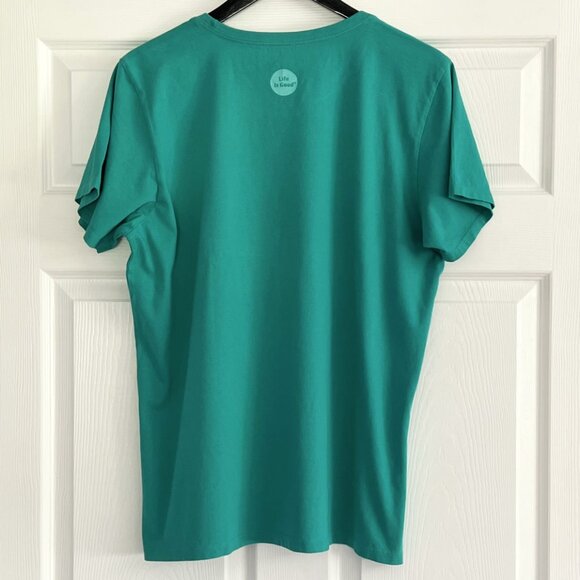Life Is Good Life Can Be In Tents green crusher tee t-shirt size XL NWT - Picture 6 of 8